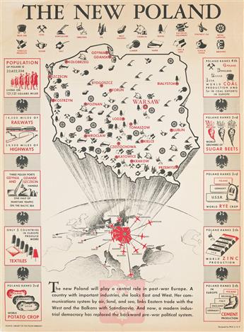 MAREK ZULAWSKI (1908-1985).  POLAND / FIRST TO FIGHT. Two posters. Circa 1939. 29x19½ inches, 73½x49½ cm.